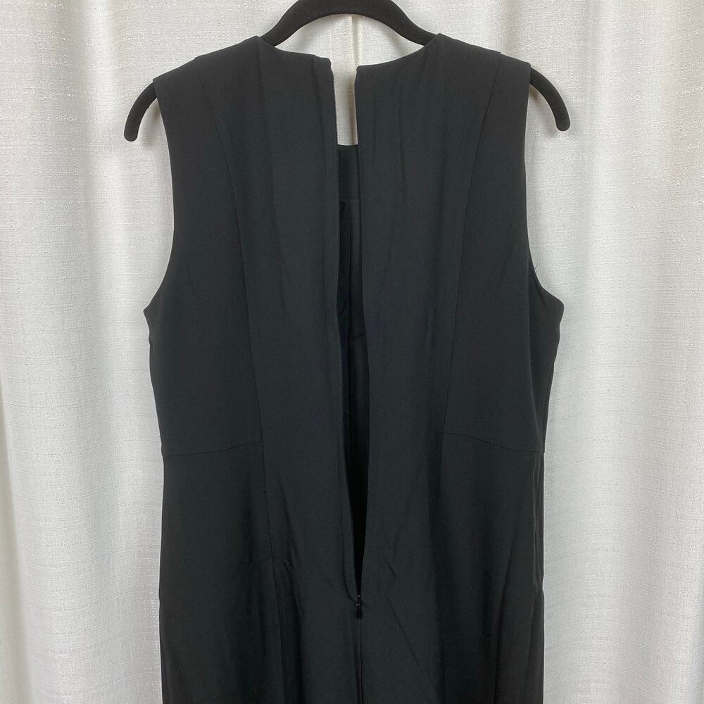 Banana Republic Black Sculpted Knee Length Sheath Dress Sz.10 NWT - Picture 11 of 15